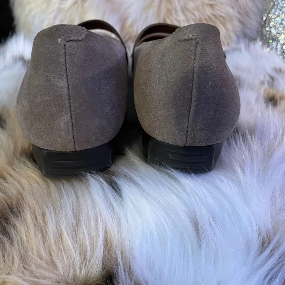 NURTURE SUEDE MARY JANE SHOES SIZE 10 - Picture 4 of 7